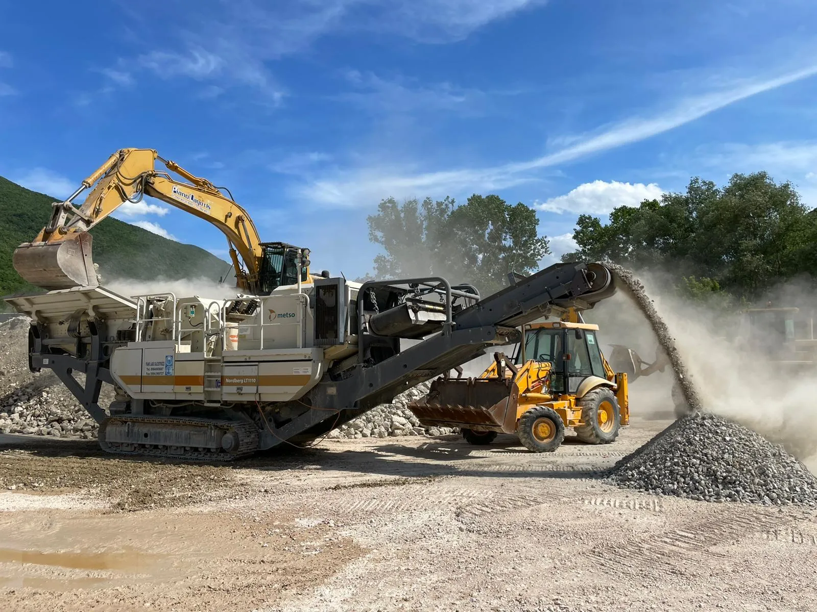 Centro recupero materiali edili e inerti riciclati certificati Cosenza