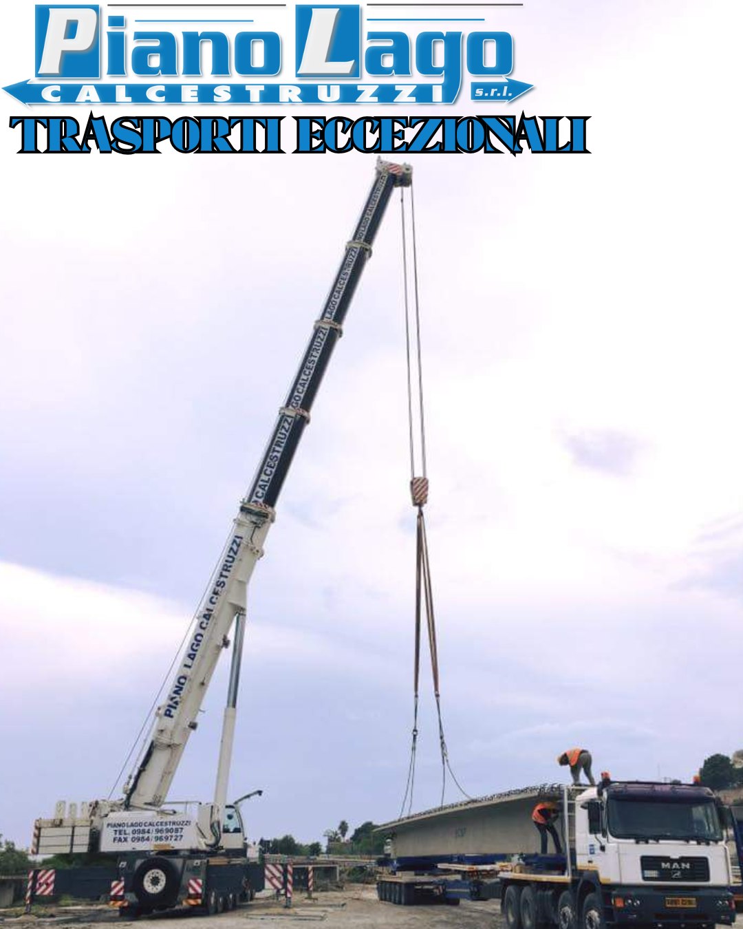 Nessun carico è troppo grande: trasporti eccezionali su misura per te